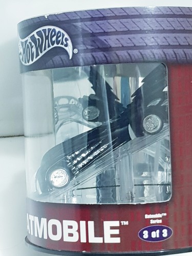 Hot Wheels Limited Edition Complete Set Of 3 Batmobiles Sealed Collectors Items - Picture 8 of 10