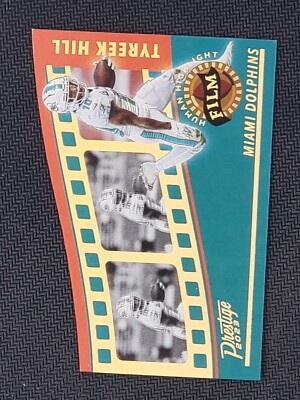 2023 Prestige Tyreek Hill  HUMAN HIGHLIGHT FILM  Die-Cut SSP CASE HIT No. HH-1