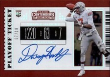 2019 Panini Contenders Draft Picks Football Cards 21