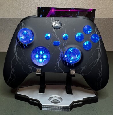 Microsoft Xbox Premium Custom Modded Controller With LEDs  Lightning 
