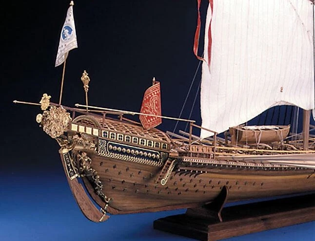 Corel Reale de France SM25 kit nave in legno scala 1:60 - Immagine 3 di 4