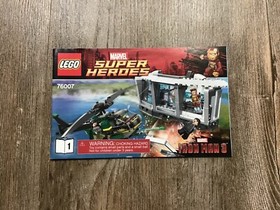 LEGO&reg; Marvel 76007 Iron Man: Malibu Mansion Attack Instruction Manuals Only!