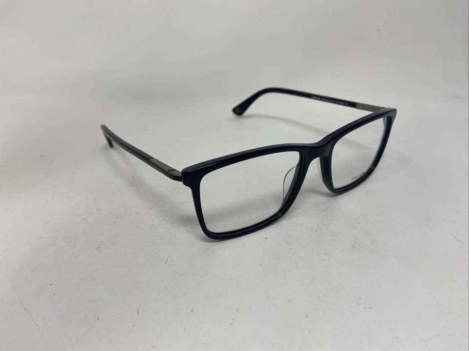 VASO GAFAS POLICÍA 1 VPLD 11N 54-17-145 NEGRO BRILLANTE BISAGRA FLEXIBLE QU37 Foto 4 de 4