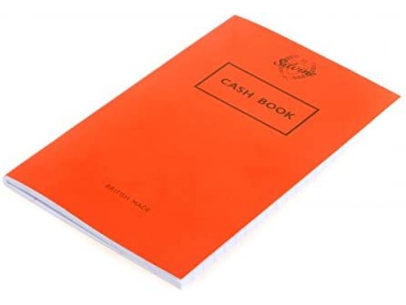 Pack of 3 Silvine Memo Cash Book Feint Ruled 160x100mm 72 Pages Office Cash Book