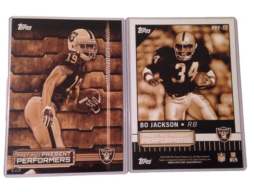 Bo Jackson Los Angeles Raiders Pro Football Stats Two Sport