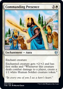 Commanding Presence - Foil x1 - Theros Beyond Death - NM-Mint, English - Theros