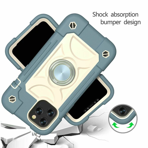 Shockproof Phone Case For iPhone 13 12 Pro Max 11 XR 8 7 Rugged Heavy Duty Cover - Picture 31 of 105