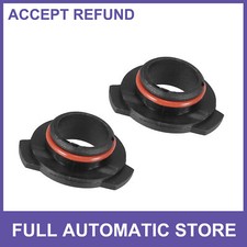 Two 9005 Hb3 Led Headlight Adapter Base Bulb Sockets Retainer Holder Universal