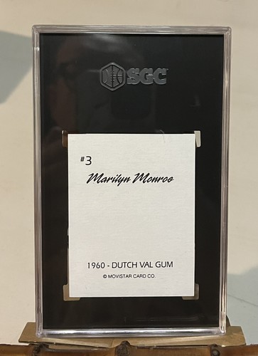 1960 Val Gum olandese #3 Marilyn Monroe SGC 9 nuovo di zecca rara!!!! - Foto 2 di 2