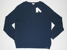 New Calvin Klein Men's Size 2XL Insignia Blue Heather V-Neck Sweater