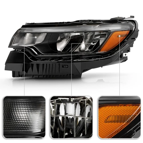 For 2022-2024 Jeep Compass w/o LED DRL Reflector Headlight Headlamp Driver Side - Picture 7 of 21