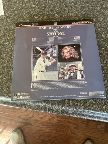 The Natural LaservideoDisc Laserdisc LD - Robert Redford, Robert Duvall Baseball - Picture 2 of 2