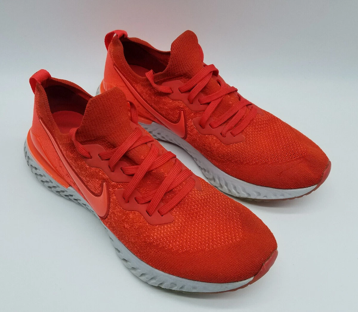 Nike epic react hotsell flyknit 2 orange