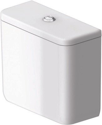Duravit Qatego Spülkasten, Anschluss unten links, 6 Liter, 395x180mm,