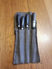 Vintage 3 Piece VLCHEK Babbit Bearing Scrapper Tool Set. 1 other. In case. S7