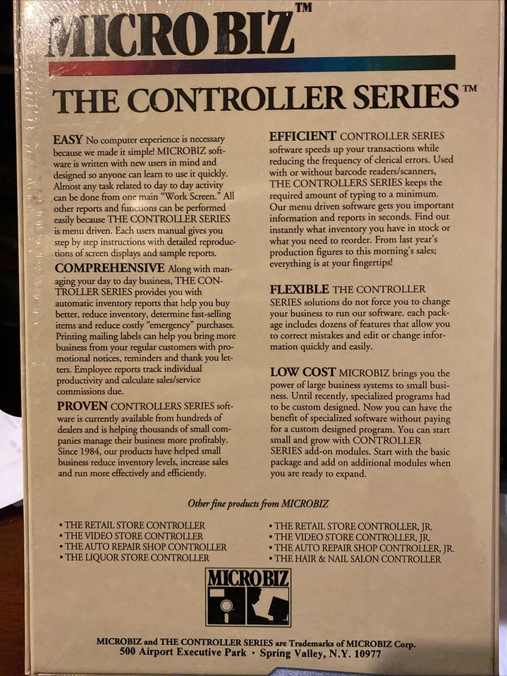 Sealed Shrink Wrapped Brand New MicroBiz The Hair/Nail Salon Controller. NFR. - Image 4 of 4