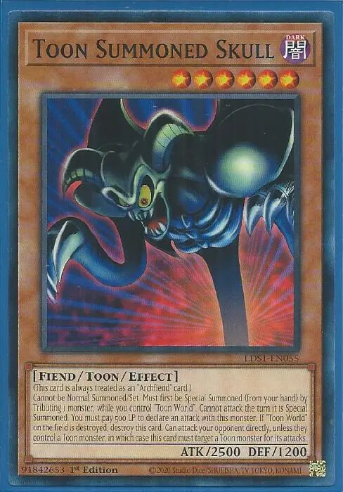 デーモンの召喚　1ED 遊戯王OCG Summoned Skull ウルトラ Yugioh - Toon Summoned Skull - 1st Edition Card | eBay