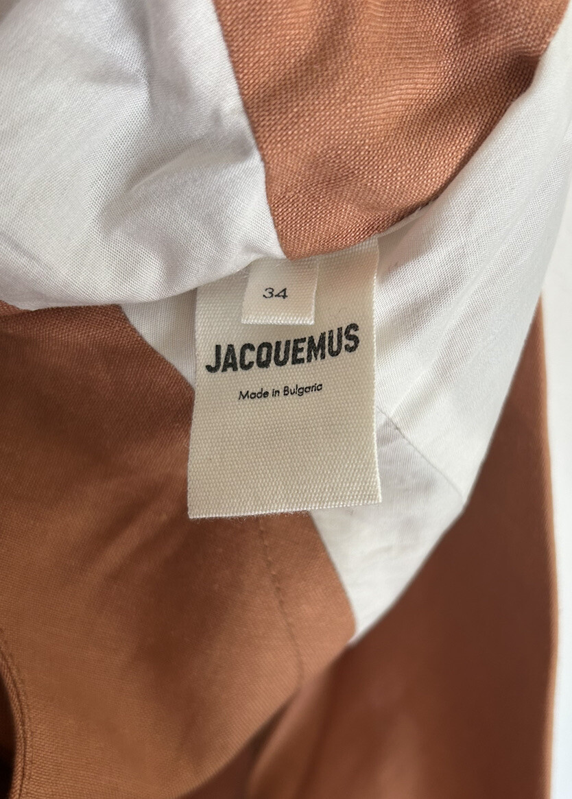 Jacquemus La Robe Saudade Asymmetrical Dress Size 2 image 9