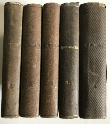 Ernst von Houwald, Houwalds Sämmtliche Werke, Literatur Gesamtausgaben,