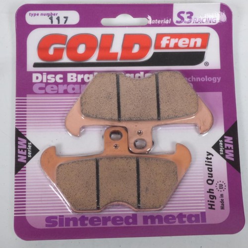 Plaquette De Fren Gold Fren Pour Moto Yamaha 750 XTZ Super Tenere 1989