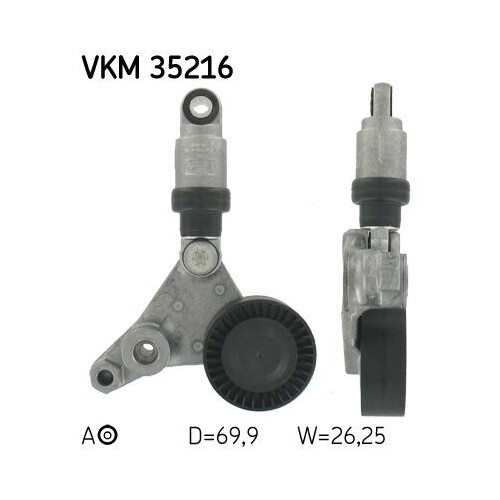 Riemenspanner, Keilrippenriemen SKF VKM 35216 FüR Opel Renault Saab Vauxhall-image