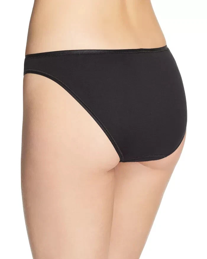Mini calzoncillos Hanro L30302 para mujer de algodón negro sin costuras talla L Foto 4 de 4