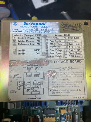 Yaskawa Servopack Servo Controller CACR-SR06TZ6SME