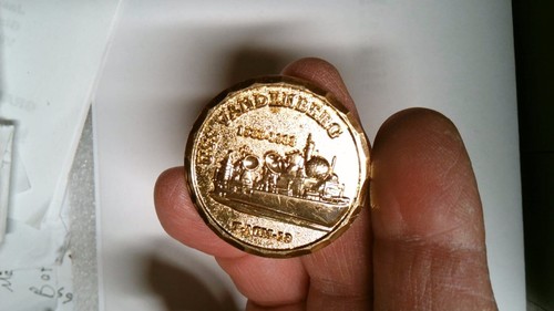 CHALLENGE COIN USS VANDENBERG T-AGM-40 SUNK FOR ARTIFICIAL REEF IN 2009 - 第 1/5 張圖片