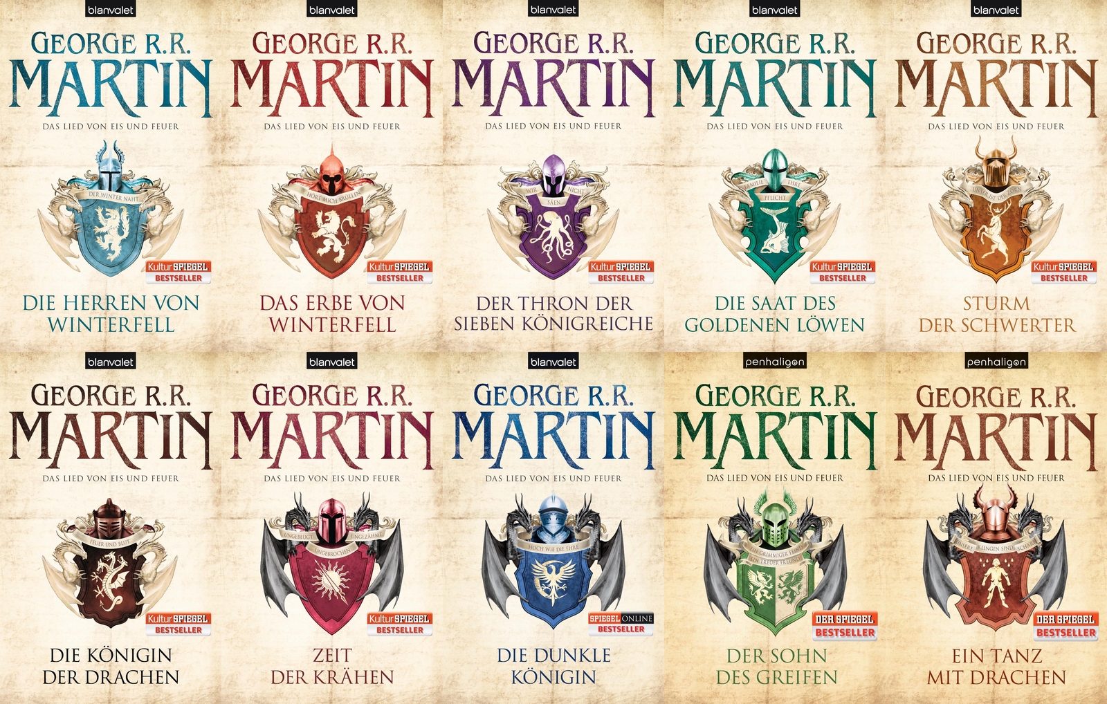 Thumbnail - Game Of Thrones,george R R Martin, Das Lied Von Eis Und Feuer Komplett