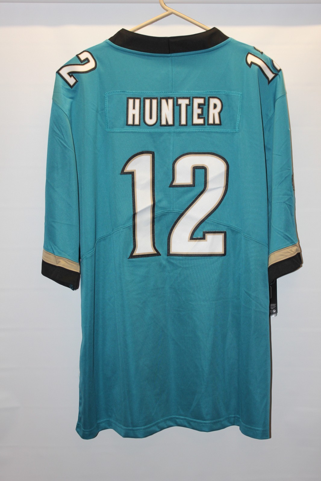 teal Jacksonville Jaguars Travis Hunter (12) stitched jersey (NWT) - adult XL