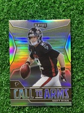Matt Ryan 2021 Panini Playoff #CA-MRY Call to Arms Silver Prizm Atlanta Falcons