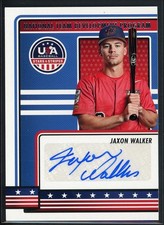2023 Panini USA Stars & Stripes Jaxon Walker Auto