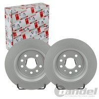 2X Ferodo 292Mm Bremsscheiben BelÜFtet Hinten Passend FüR Cadillac BLS Fiat Crom