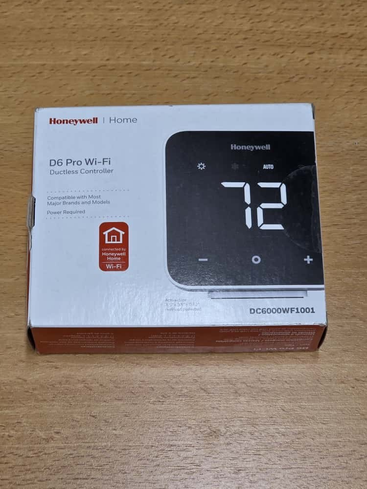 Honeywell D6 Pro Wi-Fi Ductless Controller Programmable Thermostat