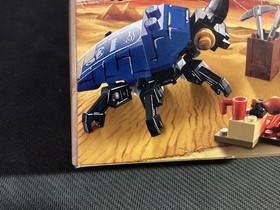 Lego Pharaoh's Quest Scarab Attack 7305 Blue Beetle Gold pickaxe campfire 2011