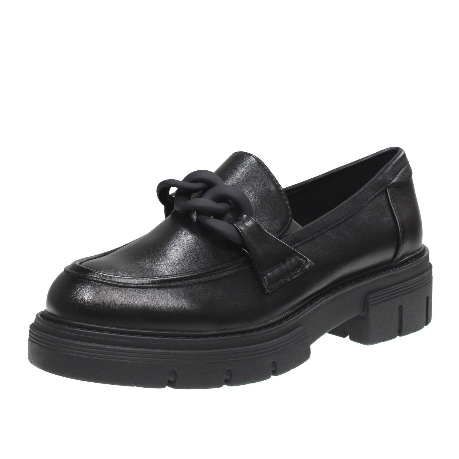Marco Tozzi Halbschuhe aus schwarzem Synthetik - Größe 40 [25,1 cm] Damenschuhe