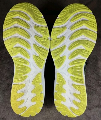Asics Gel-Culmulus 23 Running Shoes Black/Glow Yellow/Blue  display picture 2