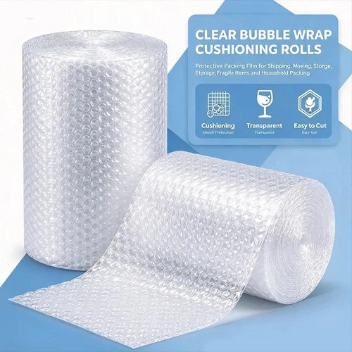 Bubble Cushioning Wrap Padding Roll 500'x 20"cm Wide Perf - product listing photo