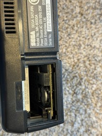 SEGA Saturn MK-80000A Black Console RF Component RCA Home Platform turns on