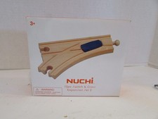 NUCHI - 20604- 12 PIECE WOOD SWITCH  CROSS EXPANSION SET THOMAS/BRIO W11
