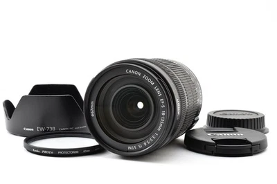 [Top MINT] Objectif zoom Canon EF-S 18-135mm f/3.5-5.6 IS STM du JAPON 1296 - Photo 1/4