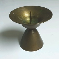 Kerzenständer  1960-70er Bronze schwer massiv Kerzenhalter 1,33 kg