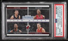 2019 Contenders Team Quads Cracked Ice /25 Tyler Herro Jimmy Butler PSA 10 ya6