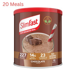Image of SlimFast Shake Powder 16 Servings (584g) High Protein Meal Replacement Diet