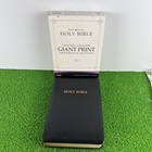 Holy Bible Red Letter Edition Giant Print Thomas Nelson NKJV 1994 Black