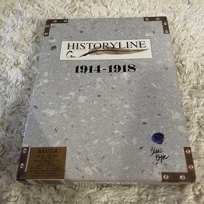 Commodore CBM Amiga Historyline 1914-1918 Bluebyte Computerspiel getestet funktioniert