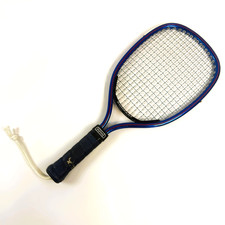 Vintage Racquetball Racquet Dunhill Compact DXL-90 3 7/8 Cowhide Grip
