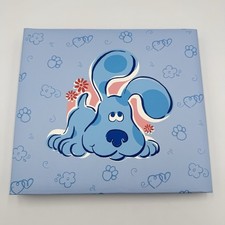 Vintage Blue  s Clues Scrapbook Sticker Photo Album Sandylion 2004 - NOS UNUSED