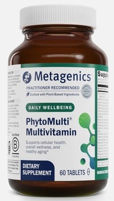 Metagenics PhytoMulti Without Iron - Daily Multivitamin for Men & Women 60 Tabs