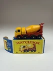 Lesney Matchbox Series No 21 Foden Concrete Truck E4 Box